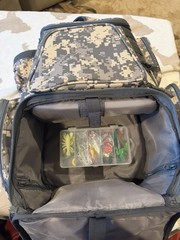 Piscifun Fishing Backpack With Mini Loaded Tacklebox