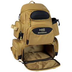 Bassdash Fishing Backpack – Waterproof Tackle Storage Bag, Multi-Pocket Gear Pac