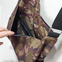 Bass Pro Shop Crossbody Camo Satchel Bag Messenger Style Tackle / Equipment Bag