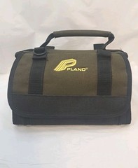 Plano Weekend Softsider Fishing Tackle Bag Green/Black Canvas Storage Containers