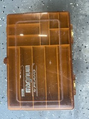 Vintage Plano Magnum Double Sided Fishing Tackle Box Organizer #1122
