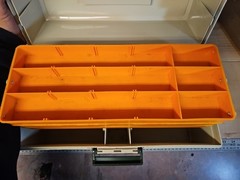 Rebel 635 Tackle Box Vintage Hard Plastic 3 Tray Fishing Box