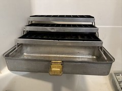 Vintage UMCO 3 Tray Tackle Box 175A Used