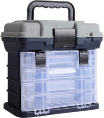 Portable Fishing Tackle Box – 4 Layers, Water-Resistant Design