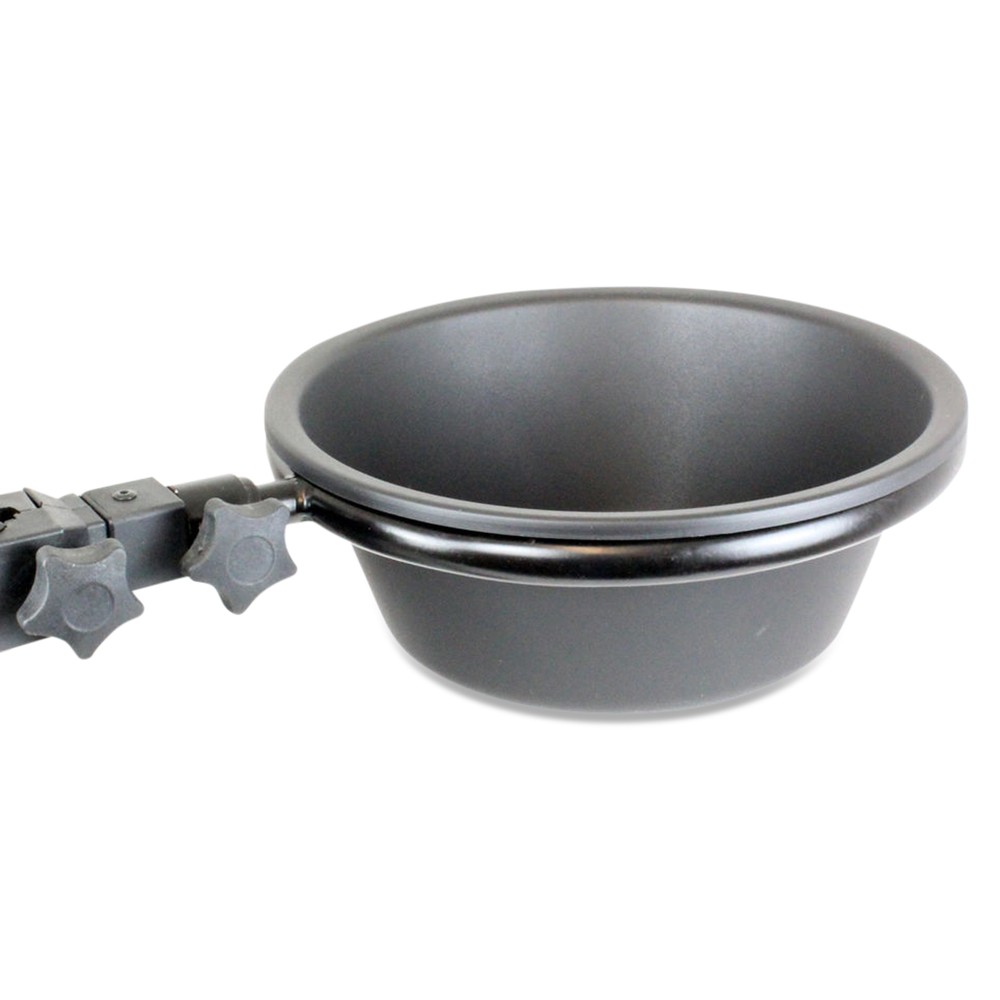 Adjustable Add-On™ Universal Fit Detachable Groundbait Bowl With Rigid Hoop