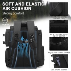 Fishing Backpack, fishing bag with Rod Holders. Large tackle Backpack Strong …