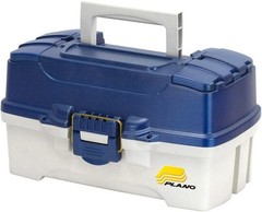 Efficient Fishing Storage – 2-Tray Tackle Box with 25 Compartments for All Needs