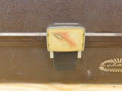 Vintage Tackle Fishing Box Sears Ted Williams 6 Tray 34454 and Instruction