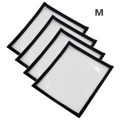 4x PVC Fishing Lure Wraps Hook Protective Cover Clear Fishing Bait Storage Bag