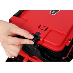 Dual-layer Fishing Tackle Box Large Storage Fishing Box W/ Rod Holde, Cup Holder