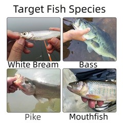 20pcs Housefly Fly Fishing Lures with High Carbon Steel Hooks for Carp Trout