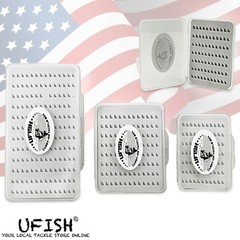 Fly Fishing Box Organizer Set of 3 Bass Weed Guards Trout Flies
