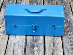 Fishing Tackle Toolbox Kennedy Kits T-18 Vintage 18x8x7 Two Trays 10 Lbs USA Vtg