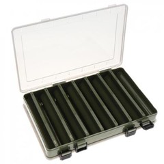 Double Side 14 Compartments Fishing Lure Box Tackle accessories Storage Case