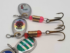 Lot of 5 Rotating Spoons – Size 2 – Spoon Fishing Spoon – FL216