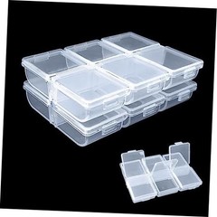 2PC- Fishing Tackle Box Tackle Utility Boxes Plastic Box 2PCS-HOOK BOX-6C