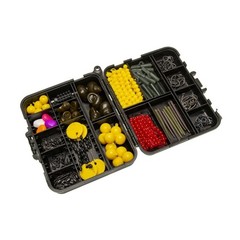 328pcs Carp Fishing Tackle Kit Box Swivels Float Needles Fishing Accessories