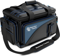 Reaction Tackle Fishing Tackle Bag – Salt Water Resistant Fishing Bag, 1000D PVC