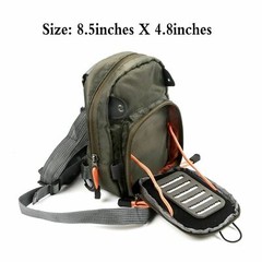 V-comp Fly Fishing Chest Bag Lightweight Chest Pack Outdoor Sports Pack