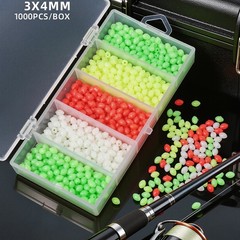 Glow Fishing Beads Lure Accessories Quick Tackle Setup Enhances Visibility