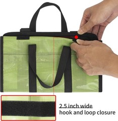 PVC Lure Bag with 6 Compartments – Waterproof & Durable Fishing Tackle Organizer