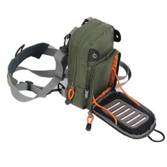 Lightweight Fly Fishing Chest Pack Tackle Storage Pouch Waist Bag Gear Trap