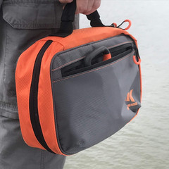 Fishing Tackle Storage Bag Waterproof Nylon 13.4x9x4 Inches for Freshwater