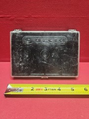 Vintage Garcia 6 Compartment Tackle Box 6-L x 4-W x 1-D Terrific Cond. Germany !