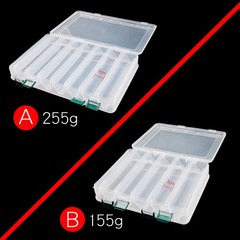 High Quality Lure Box Large Capacity Storage Box Double Sided Fishing Gear Box