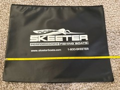 Skeeter Performance Fishing Boat Flat Storage Bag Black 16.5 x 12.75″ NEW