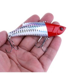 9cm 28g Glow Lure for Bass Mandarin Fish For Deep Sea Fishing High Carbon Hook