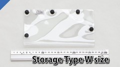 Slygg Big Bait Wrapping Soft Case Storage Type W Size 226 x 127mm (0044)