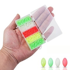 Glow Fishing Beads Lure Accessories Quick Tackle Setup Enhances Visibility