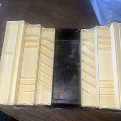 Vintage Ted Williams Tackle Box # 34434 14” 6 Trays