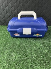 Flambeau “Eagle Claw” Classic 1-Tray Tackle Box Blue