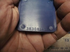 Lot of 10 Blue Plastic Tackle Box Slot Dividers, 383081-16, See Pictures