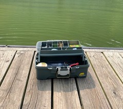 6201 One-Tray Tackle Box, Bait Storage, Extending Cantilever-tray Design