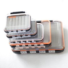 Waterproof Two-Sided Fly Fishing Box for Nymphs and Streamers Small Size