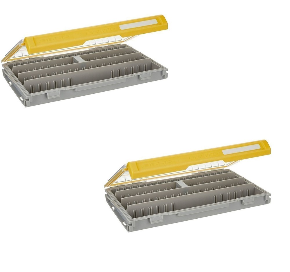 Plano EDGE Professional 3600 Standard Stowaway Tackle box (2 Pack)