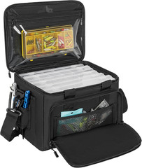 20L Fishing Tackle Bag Empty, Fits 3400-3600 & 4007 Lure Boxes, Water Resistant