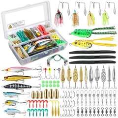 Complete Fishing Lures Tackle Box Set