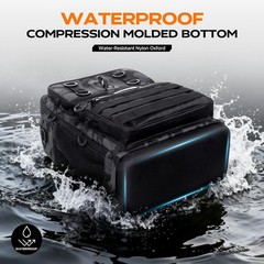 Ultimate Waterproof Fishing Backpack with Tackle Boxes & Ergonomic Design