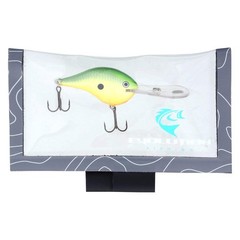Evolution Fishing Lure Wrap – Large (2 Pack) – Gray/Clear