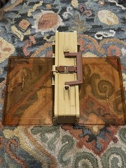 Vintage Plano 2-sided tackle storage organizer box