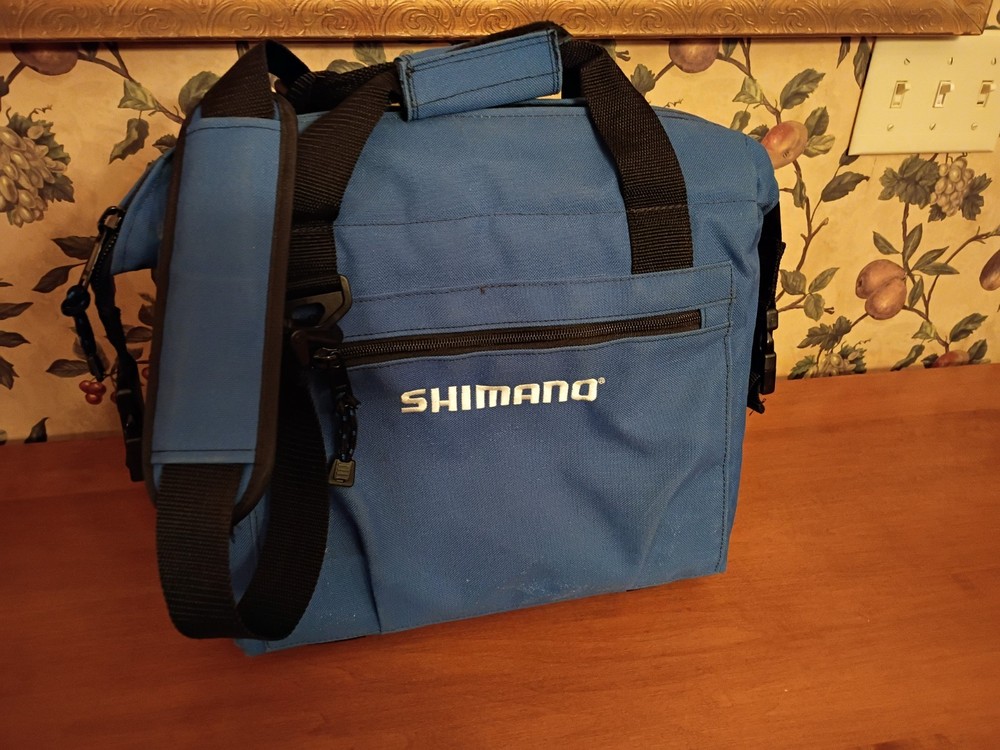 Shimano Fishing / Bait Bag Insulated Shoulder Bag Blue