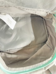 Cabela’s Gray Turquoise Teal Soft Tackle Bag 7 Zipper Pockets