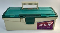 Vintage Style Renegade Pro Series Tackle Box w/ Handle ~ 14″ x 7″ x 5.25″