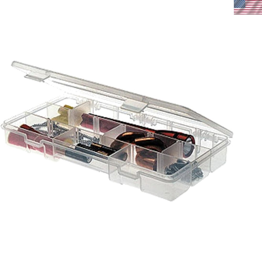 Durable Clear Plano StowAway Tackle Box – 9 Compartments for Efficient Storage