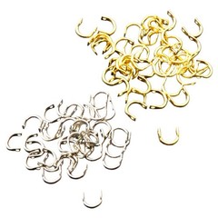 EasySpin 100pcs Clevises Spinnerbait Components for Freshwater Saltwater Use