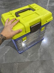 Massive Plano Tackle box Full Of Soft Plastic Fishing Lures Zoom Powerbait